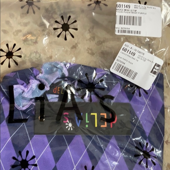 Mesh checkered long sleeve - Picture 3 of 3